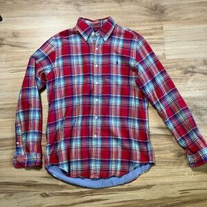 Ralph Lauren Plaid Brushed Flannel Shirt